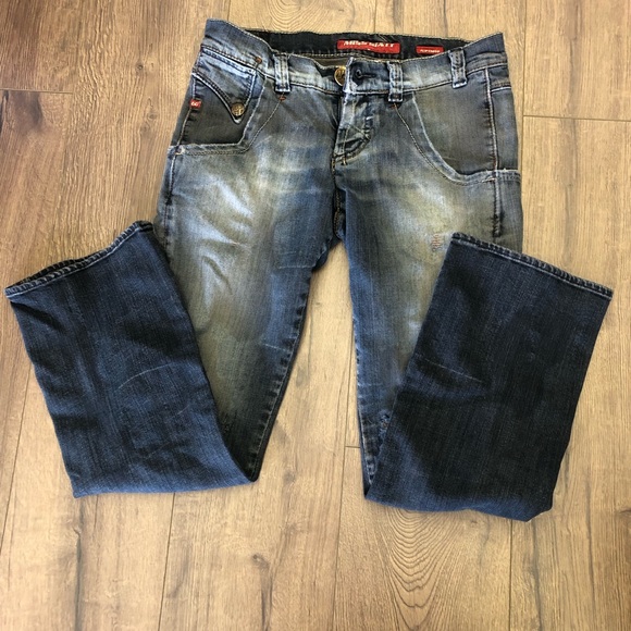MISS SIXTY WOMEN FLIP FARGO MID RISE BOOT CUT JEANS IN SIZE 29 - Picture 8 of 16